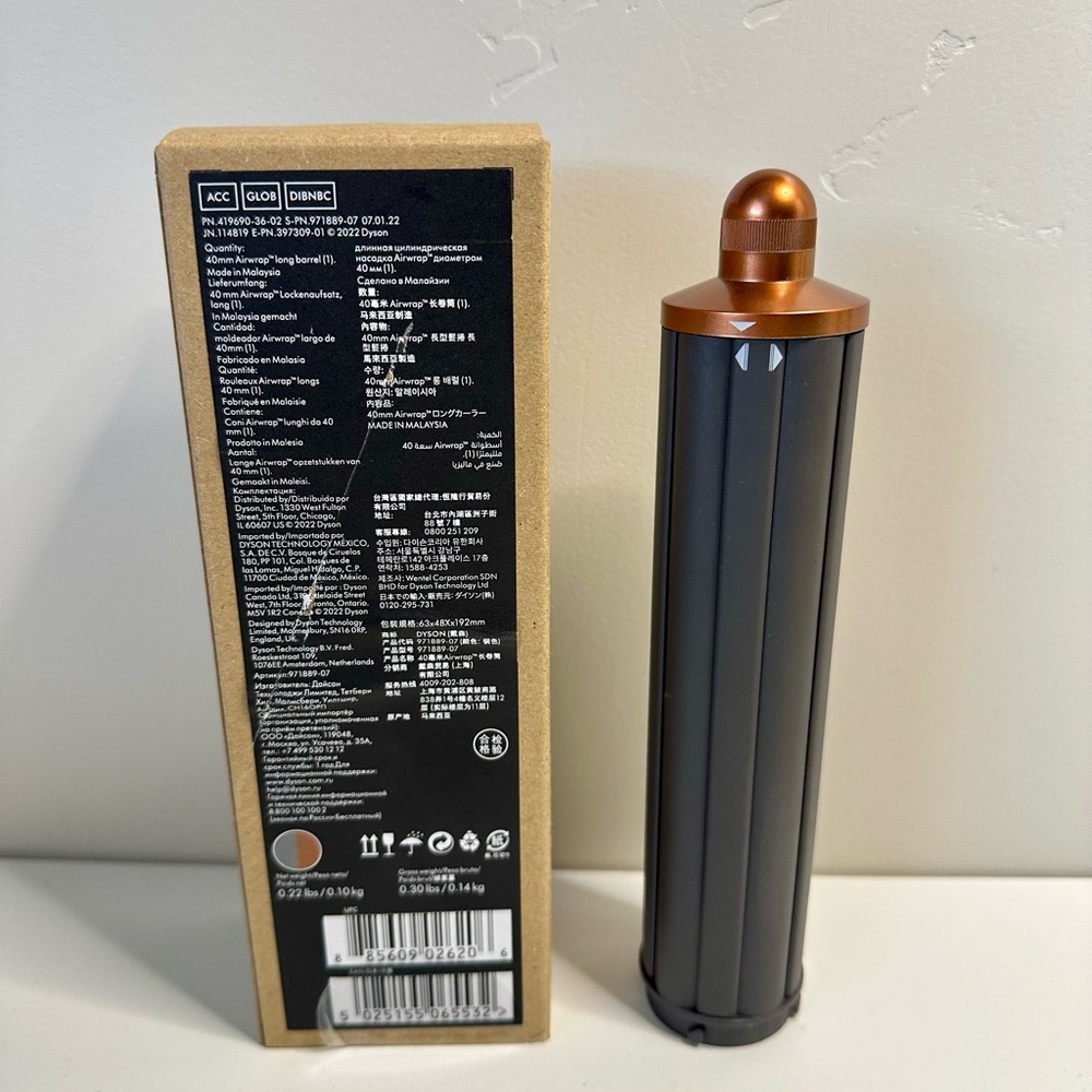 Dyson Airwrap 1.6 inch long barrel